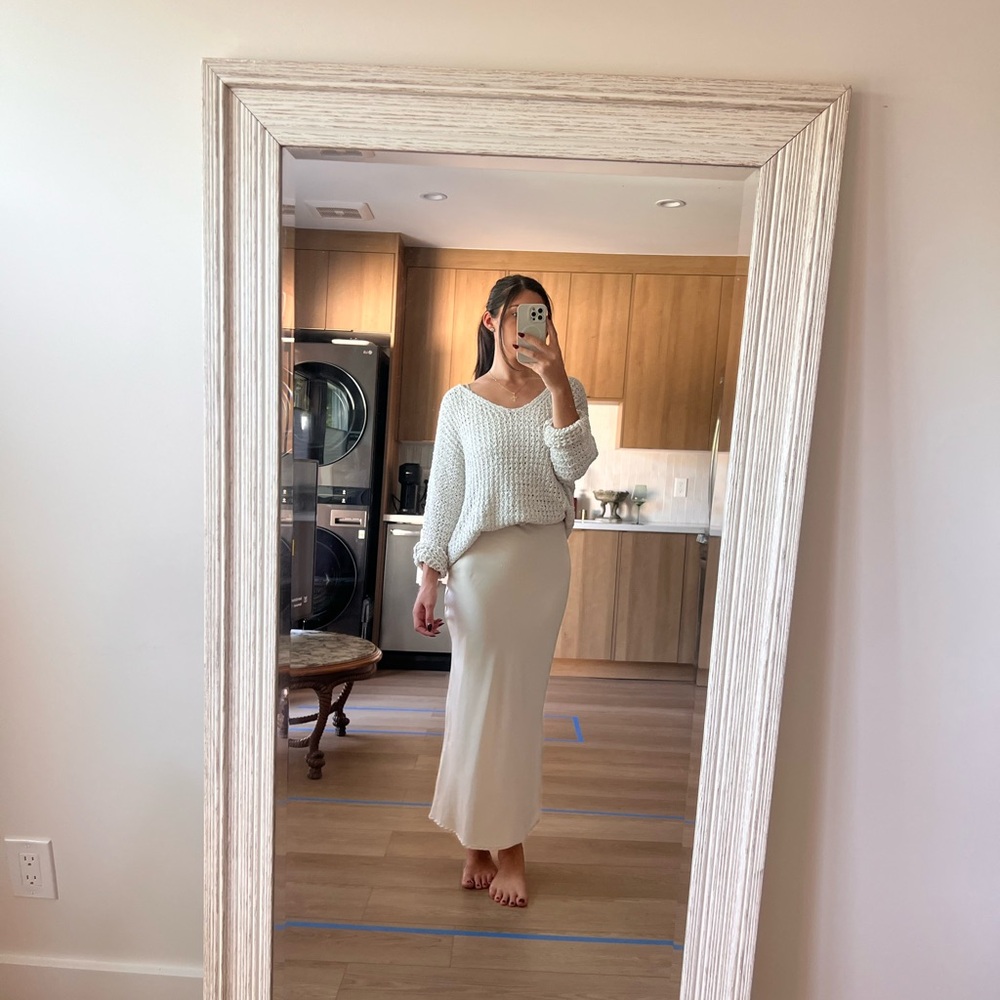 Cream Knit Sweater